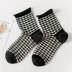 Vớ nữ mùa thu bốn mới chải bông nữ vớ ống cotton Nhật Bản trẻ em tốt vớ vớ thở tất nữ Hàn Quốc bền đẹp Bít tất nữ