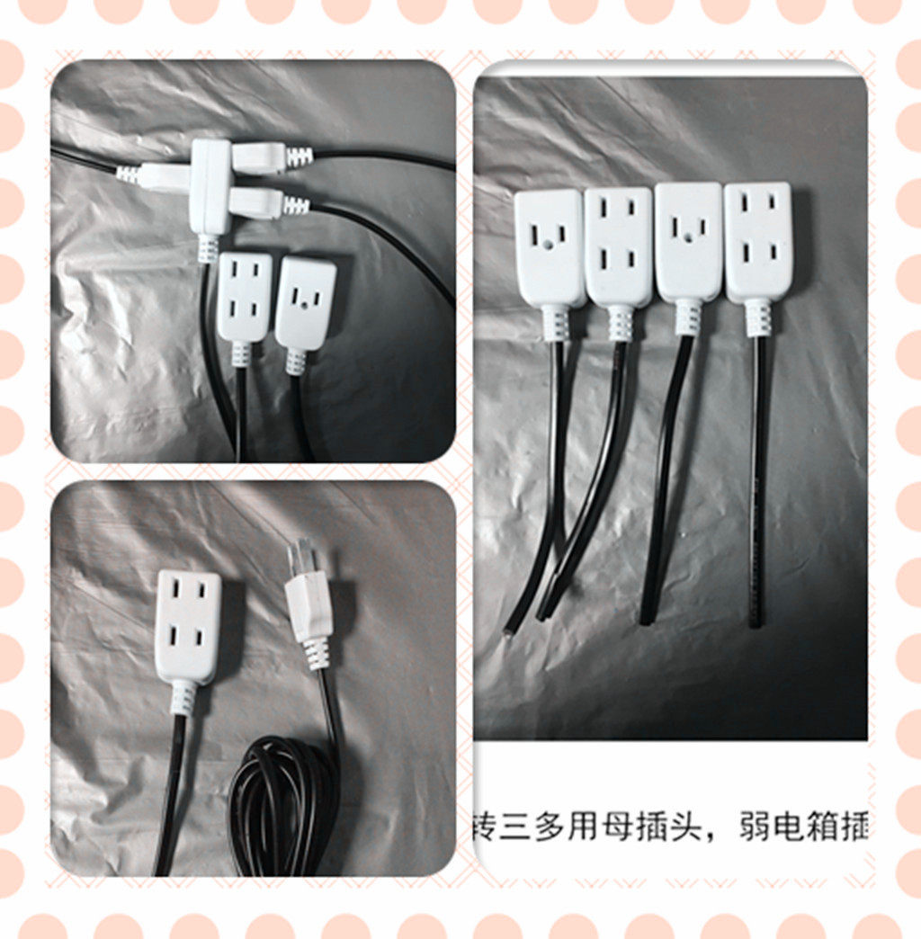 Backwire plug Weak Water - proof Box socket Octopus Inbound Cabinet socket Cabinet socket