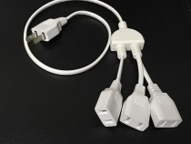 With Wire Female Plug Small Socket Creative Socket Electric Box Socket Weak Electric Socket Power Extension Cord Multipurpose Socket