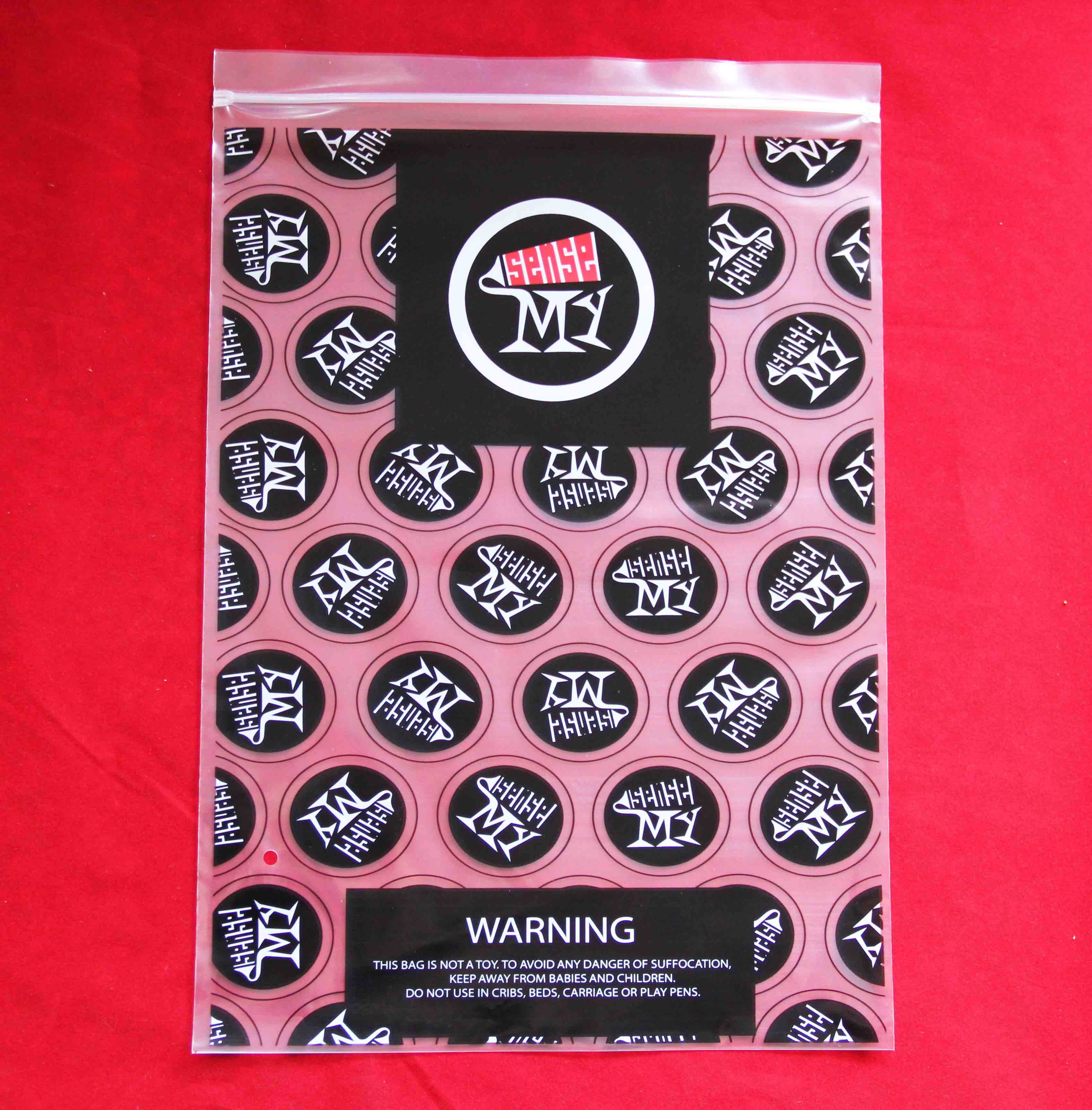 Junli Packaging Professional set to make printed clothing bag Self-adhesive bag Gift Bag Self-proclaimed Pocket Stick Bone bag