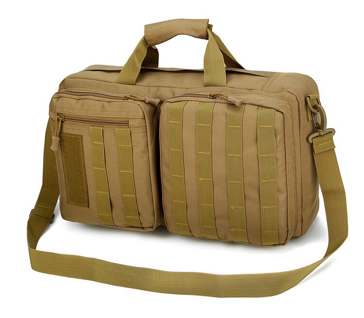 New camouflage outdoor tactical mountaineering hiking men's and women's one-shoulder portable multi-function computer backpack 25 liters