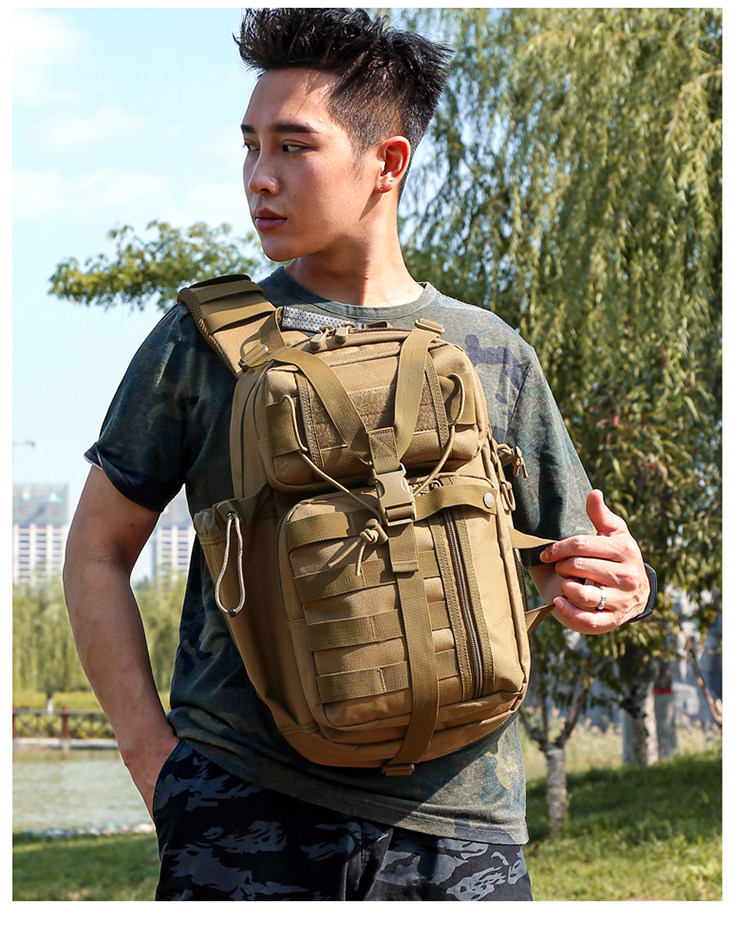 19 New Outdoor Men and Women Tactical Multifunctional Single Shoulder Bag Transformers Pack Archer carry 16 liters