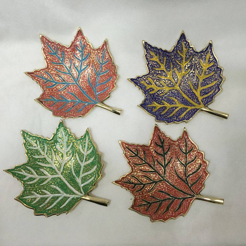 Leaf Fruit Pan Pakistan Bronzer Bronze Disc of the Leaf Fruit Pan