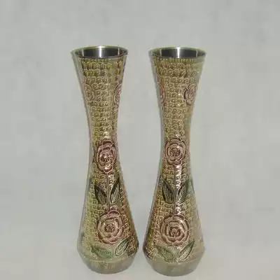 16 inch neck copper vase Pakistan bronze vase copper vase copper bottle