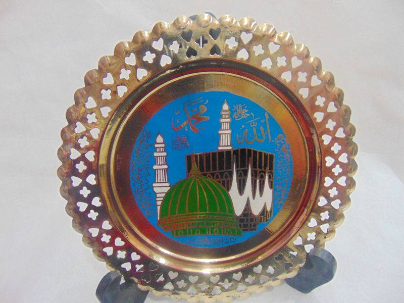 Featured hollowed-out disc Pakistani bronzer bronze hanging disc pattern random