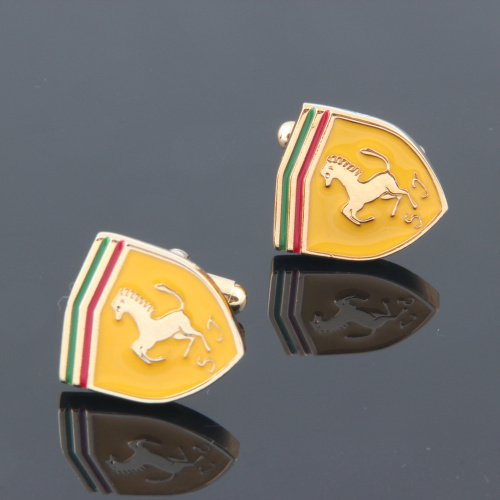 High-Quality French Shirt Cufflinks, Cuff Cufflinks, Men's Cufflinks, Pictographic Ferrari Cufflinks, Two Types High-Quality French Shirt Cufflinks, Cuff Cufflinks, Men's Cufflinks, Pictographic Ferrari Cufflinks, Two Types