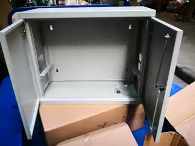 4U cabinet double door iron box 19 inch network Cabinet 4u Wall Wall iron door cabinet high quality thick type