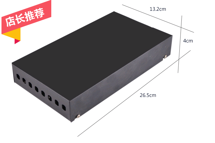 8-port ST fiber optic cable terminal boxST junction boxFiber splicing boxFiber fusion splicing box 8-port st fiber optic box