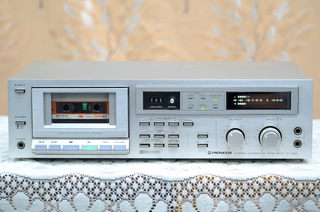 Original imported PIONEER/Pioneer CT-520 two-head tape deck machine tape player 100V