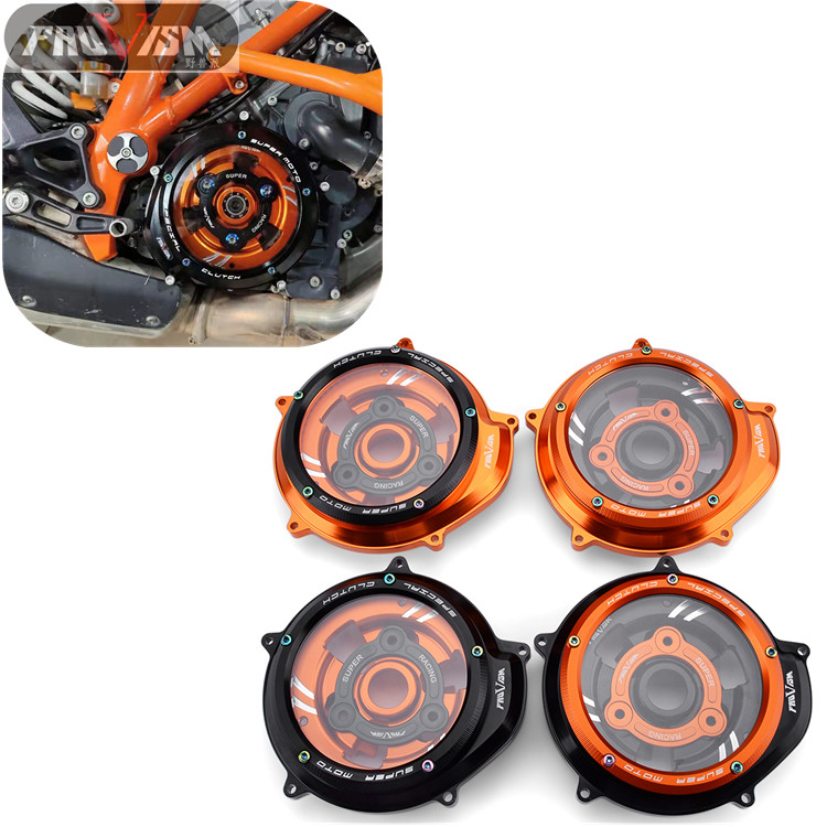 FAUVIM KTM 1290 Super Adventure S R T transparent clutch modified transparent cover
