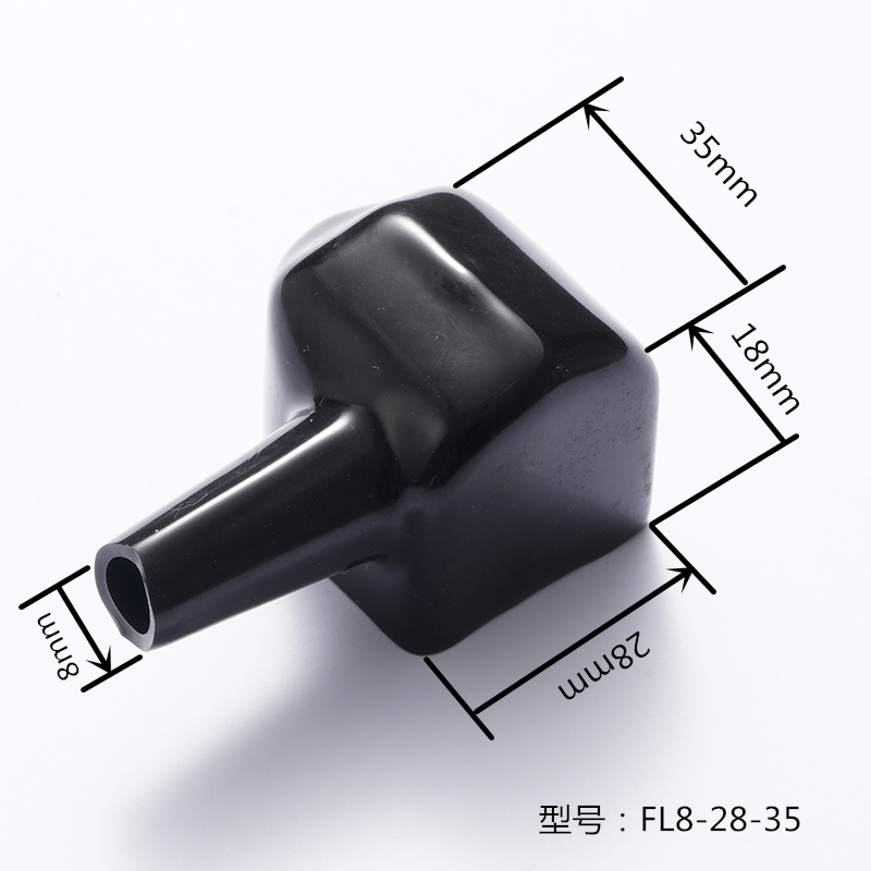 Storage battery terminals End rubber protective sleeves Smoke Bucket Type Dip Plastic PVC Dust Insulation Cable Protective Sleeves