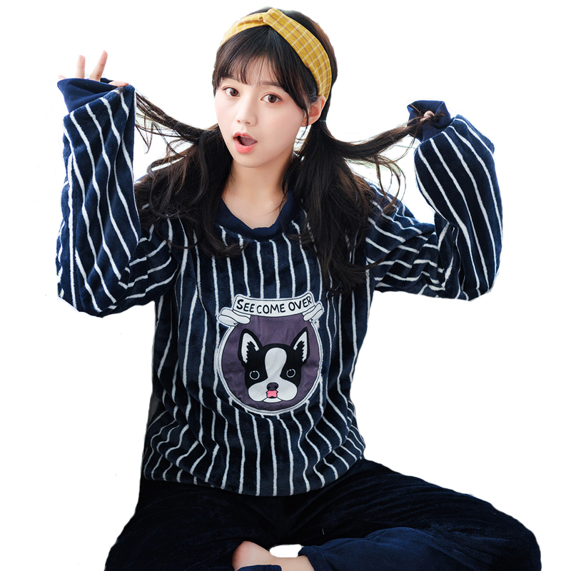 Pyjama pour femme à manches longues - Ref 2996684 Image 5