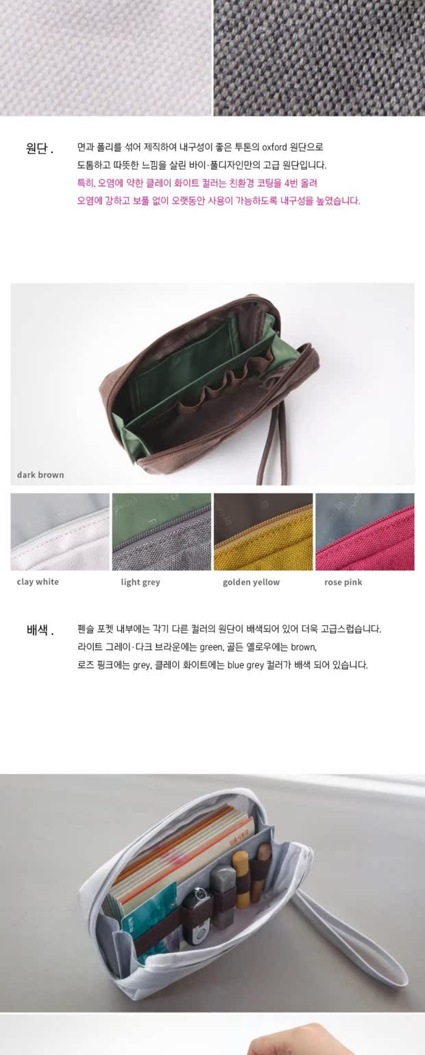 Hàn Quốc chính hãng FULL nylon dày túi lưu trữ kỹ thuật số đa chức năng gói tem gói gói tài chính gói mỹ phẩm - Lưu trữ cho sản phẩm kỹ thuật số túi đựng airpod pro