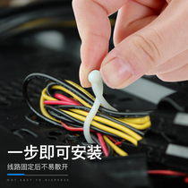 Spherical torsion ring wire mesh wire torsion buckle tape plastic wire clamp wire collection wire fixation wire