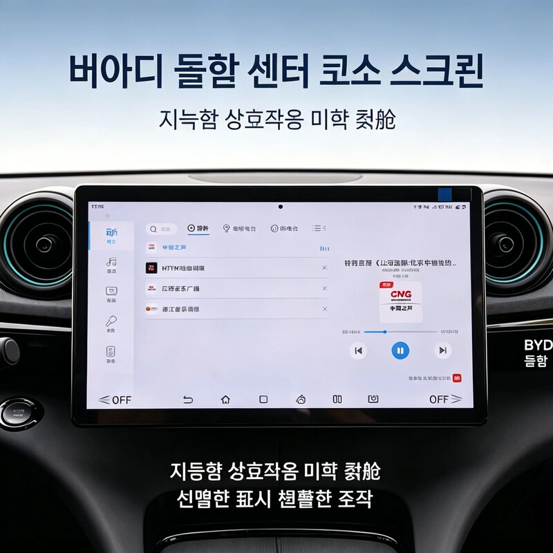 Byd Dolphin (DOLPHIN) 12.8-Inch Car Center Display