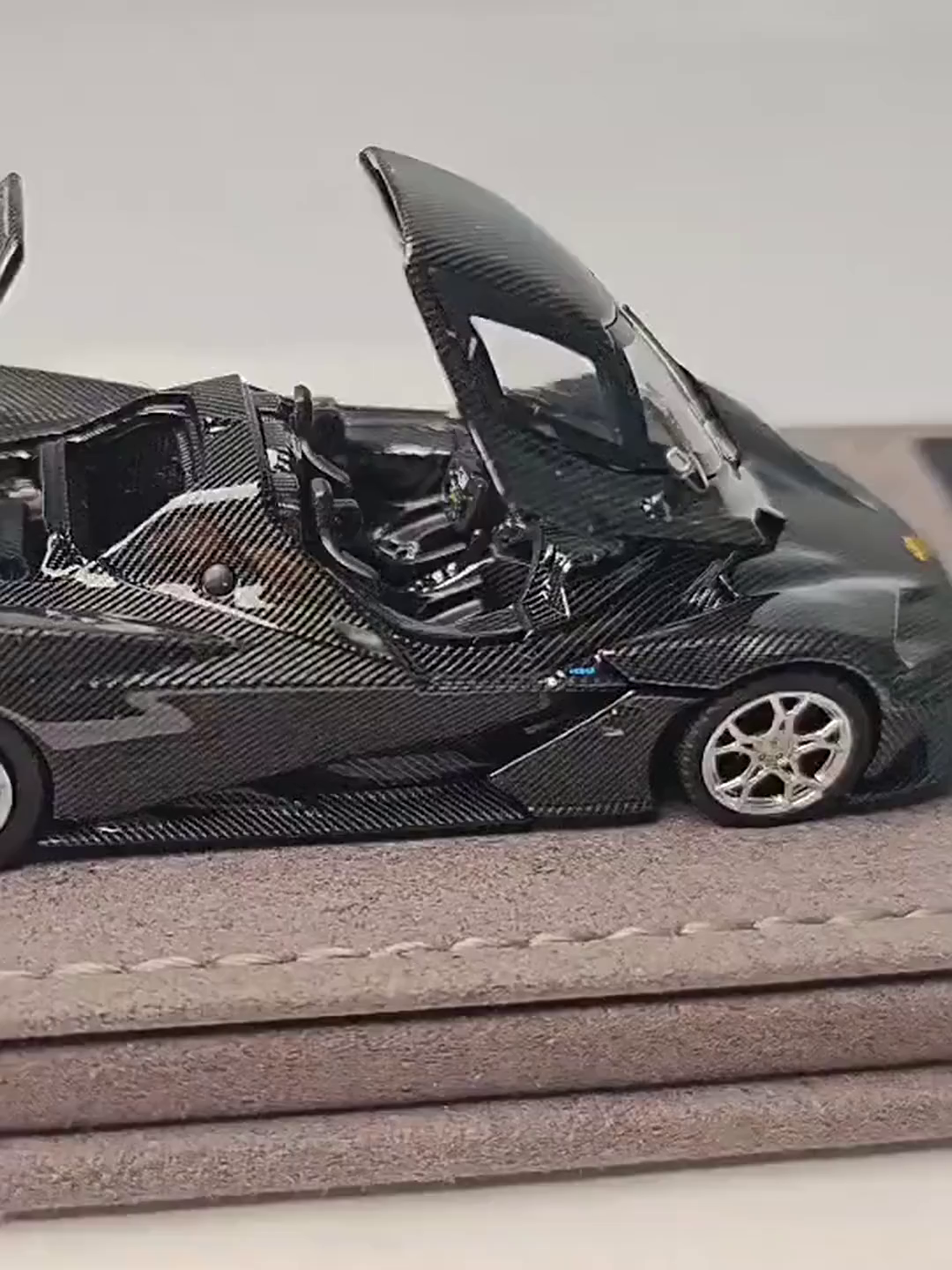 iHCM 1:64 KTM X-BOW GT-XR 黑色全碳北京展会首发合金全开模型_火车_