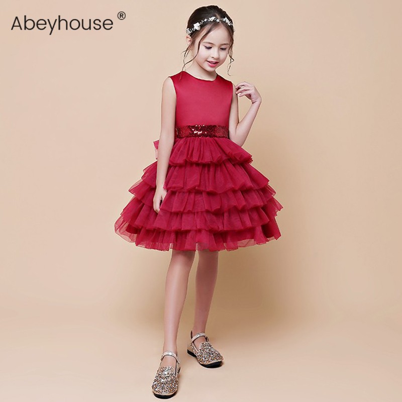 Children's dress girl baby birthday princess dress super fairy piano performance costume high-end primary school student orchestra chorus costume