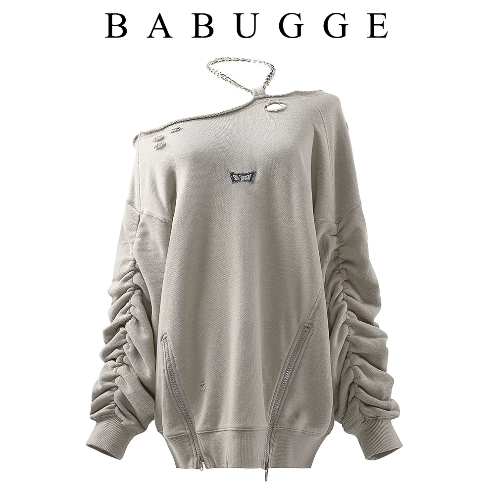 Tide, thin sweatshirt, autumn long-sleeve, 2021 collection