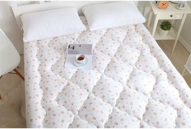 Custom-made tinh khiết bông nệm nệm đơn đôi tatami thảm là 1,5 m 1,8 m ký túc xá bông - Nệm chăn ga gối đệm