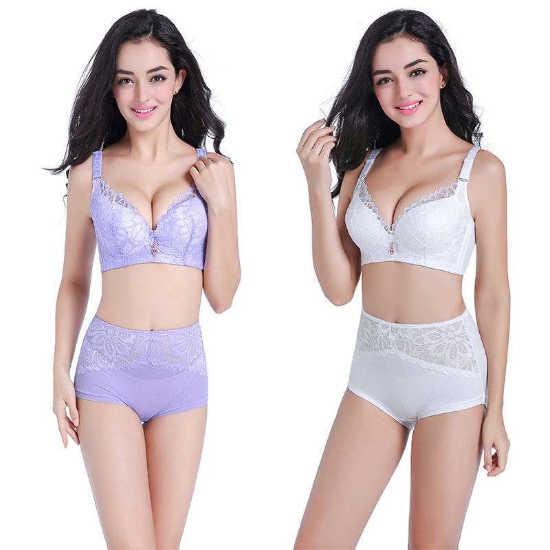 XL đồ lót bra béo mm200 kg phần mỏng đầy đủ tập hợp để điều chỉnh nhận sữa nữ ngực lớn D cup áo ngực nữ