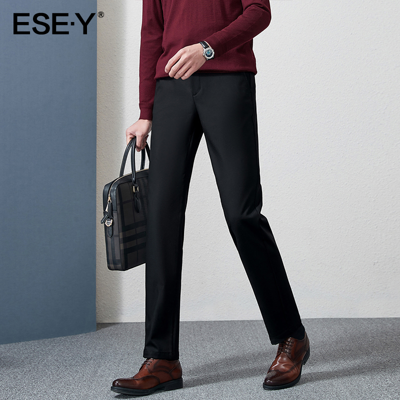 Yiyang Direct Leisure Pants Men in the spring of 2023 New Men's Black Business Leisure Pants