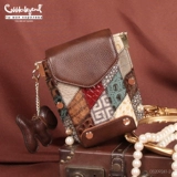 Изысканная сумка для телефона, маленькая небольшая сумка, из натуральной кожи