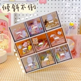 INS Wind Desktop Box ящик -стиль студенческого ленты канцелярские канцелярские канцелярские канцелярские канцелярские товары.