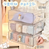 Ящика для настольных столов прозрачная шкаф