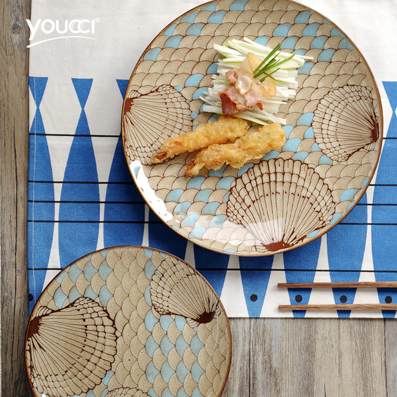 youcci�ƴɴ��⺣��ϵ���մ�����8.5��СԲ��-����