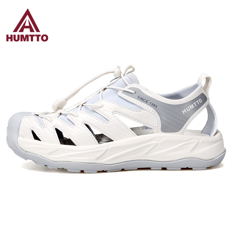 Humvee Official Flagship Store Beach Shoes Women's Summer Play Water Outdoor Baotou Sandals Sandals Anti Slip Breathable Sports Covered Water Shoes-Taobao