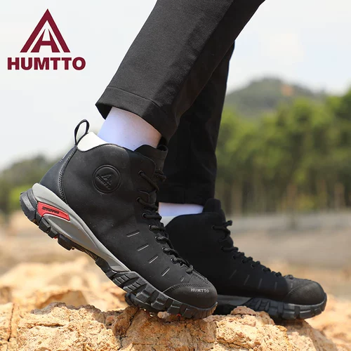Альпинистские демисезонные высокие туфли, нескользящая износостойкая внедорожная обувь подходит для пеших прогулок, сапоги