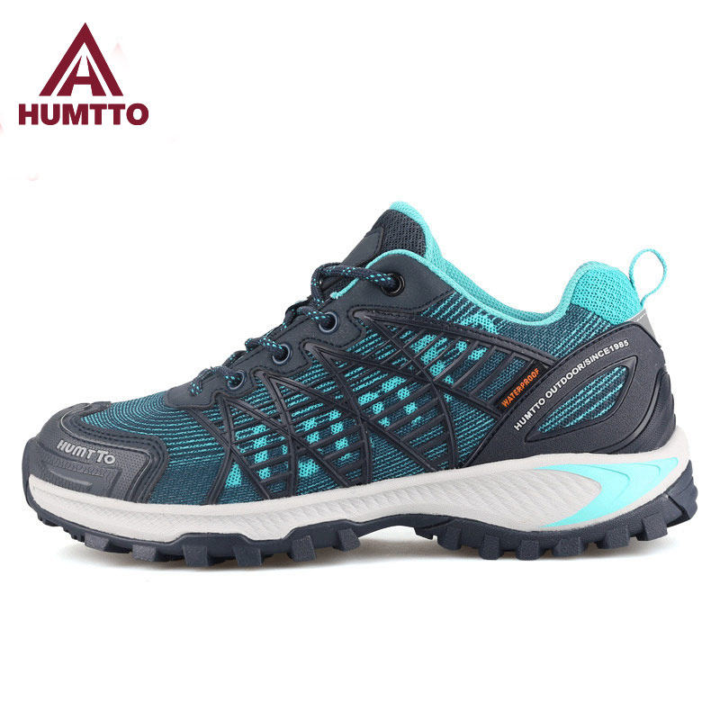 Humway mountaineering shoes men's shoes off-road running shoes anti-slip wear and waterproof hiking shoes women mountainous sports men's outdoor shoes