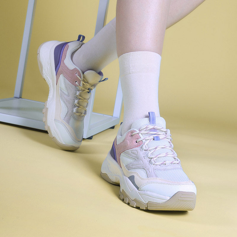 Humvee Mountaineering Shoes Women Shoes Spring Autumn Non-slip Thick Bottom Shock Absorbing Outdoor Sneakers Breathable Climbing and Mountain Handy Hiking Shoes