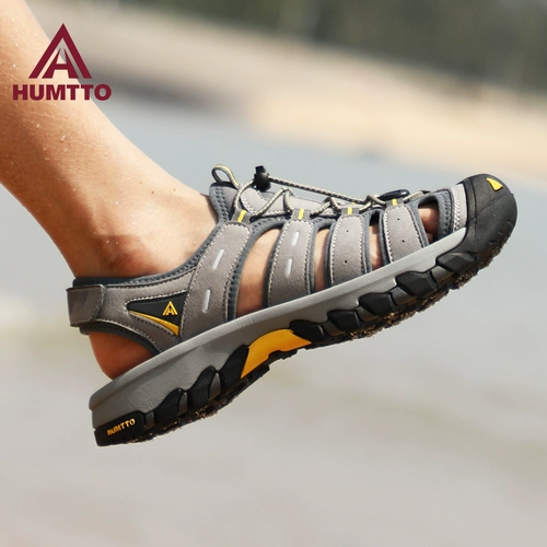 Летние спортивные сандалии, нескользящая дышащая пляжная обувь, дезодорированные слайдеры, тапочки, пляжный стиль, мягкая подошва