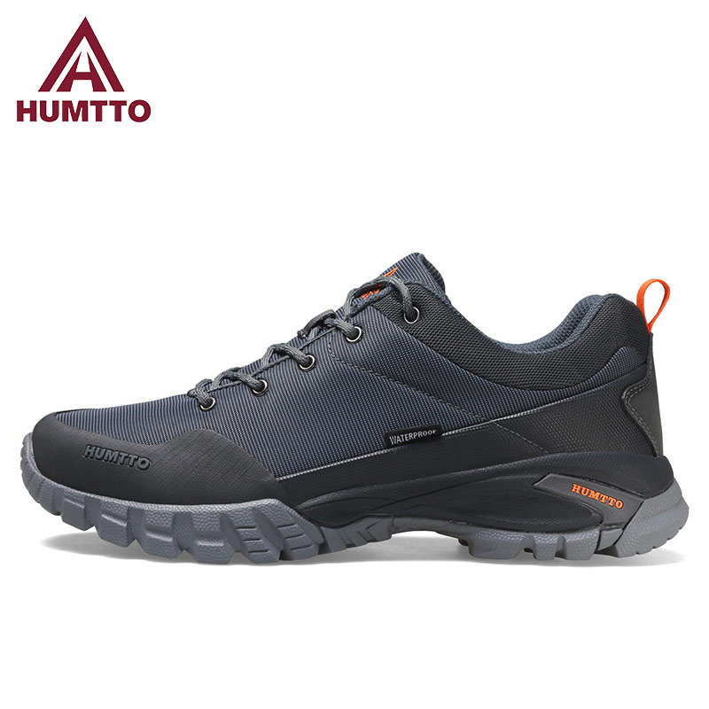 Humvee Hiking Shoes Men's Fall New Non-slip Casual Outdoor Shoes Climbing Mountain Shock Absorbing Breathable Men Wear Mountaineering Shoes