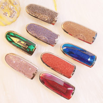 New Guerlain Color Gemstone Lipstick Diamond shell Small mirror lipstick Gemstone shell Gold 235 30 168