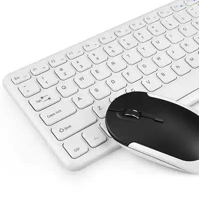 BOW Mini Wireless Keyboard Mouse set laptop desktop computer home office game feel small keyboard mouse