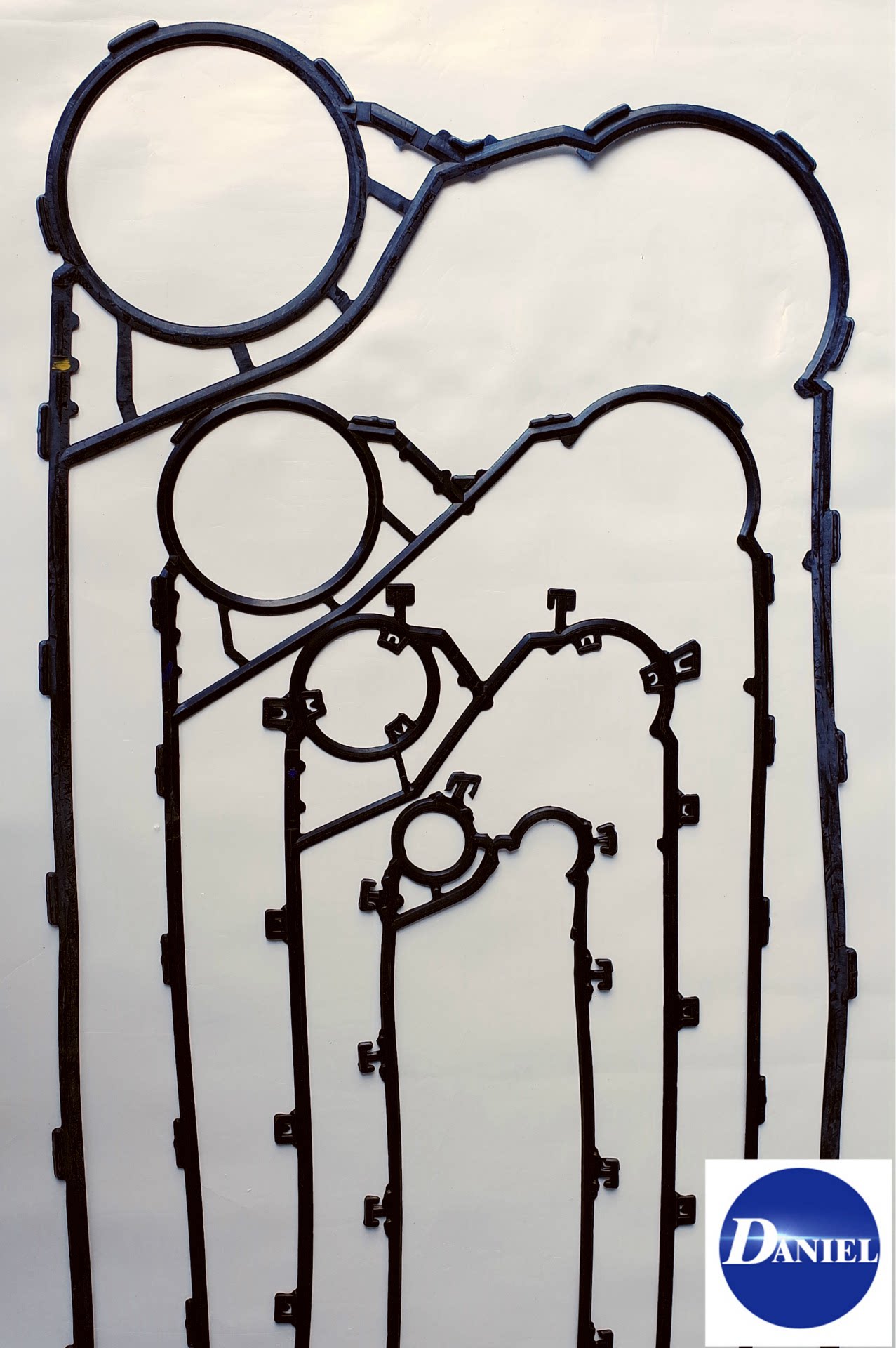 Imported Daniel plate heat exchanger sealing gasket (Universal BETUZZI BR01) RUBBERGASKET