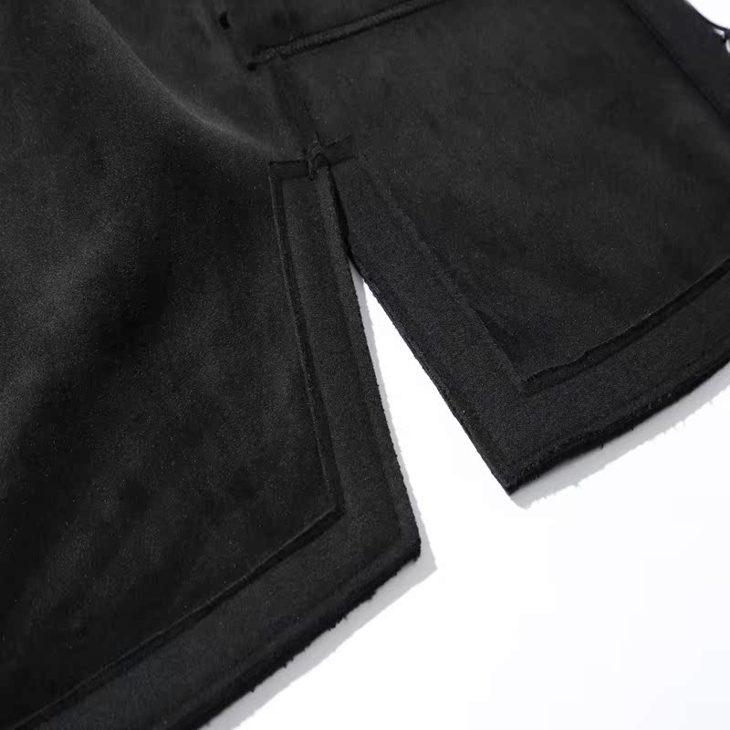 Đàn ông đẹp trai cao cấp cộng với áo len nhung trùm đầu Slim mùa đông dày áo gió nam dài áo khoác kaki nam