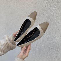 CHIC STUDIO) super good hitch a little fragrant wind womens shoes parquet with a light mouth single shoe