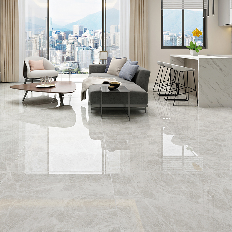 Nobel tile gray floor tile 800x800 living room floor tile marble wear resistant anti-slip floor tile Carmen gray
