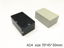 Direct selling plastic shell electronic plastic box junction box instrument shell PCB filling box A14 70x45x30mm