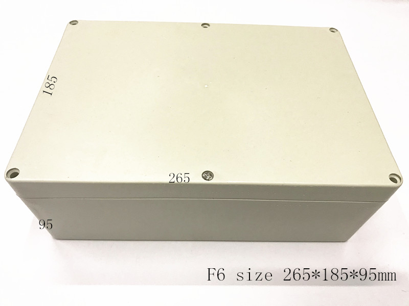 Outdoor waterproof box monitors power housing instrument case plastic case electronic equipment box 265X185X95