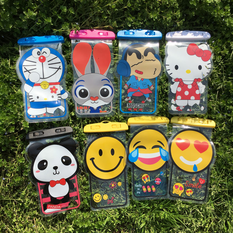 Mobile phone waterproof bag diving cover Apple 6plus millet Meizu hot spring swimming floating bag touch screen universal large