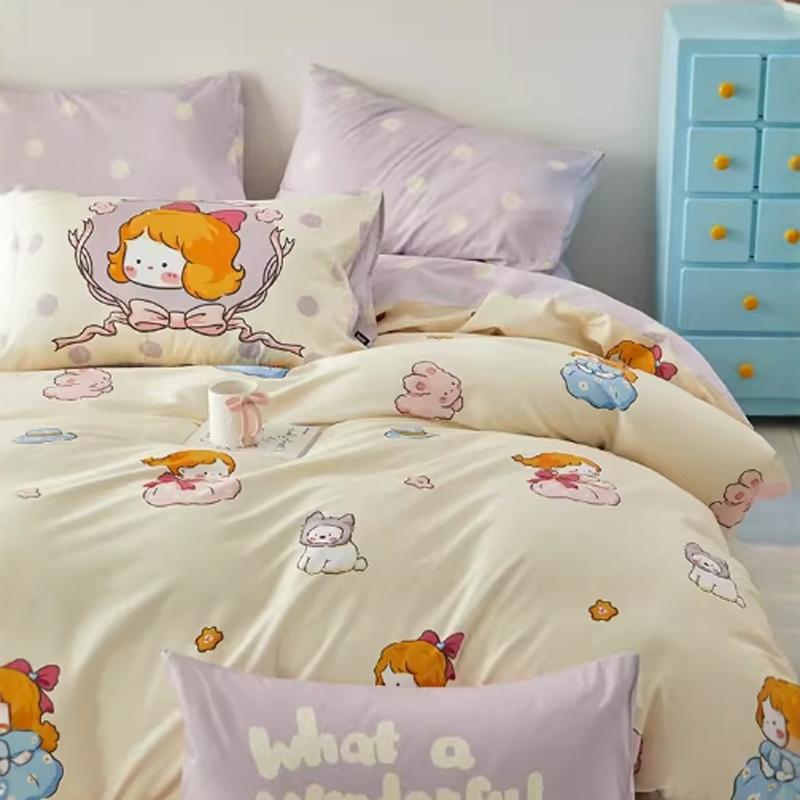 多喜爱四件套纯棉全棉