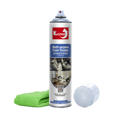 卡士德汽车内饰清洗剂泡沫去污