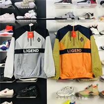 Li Ning sports windbreaker Wade 2021 spring new fashion loose pullover hooded jacket AFDR033