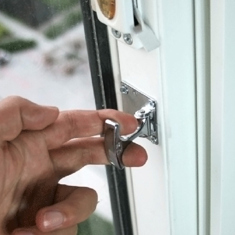 Aluminum alloy doors and windows Easy small handle push-pull window handle plastic moving window moving door labor-saving thickened small handle