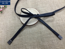 New smooth wax rope womens belt simple versatile dress tie rope decorative bow waist rope soft limited