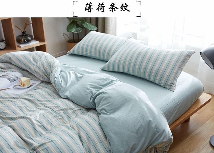 Bông duy nhất chăn bông sọc đan bông bông chăn bông chăn bông đôi chăn đơn quilt - Quilt Covers bộ chăn ga gối đẹp